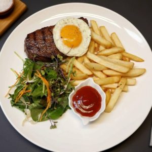 Steak Eggs & Chips
